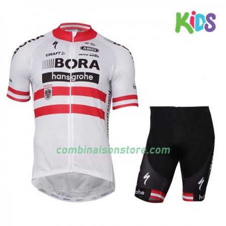 Enfant Combinaison Cycliste + Cuissard 2017-18 Bora-Hansgrohe Championnats de Autriche